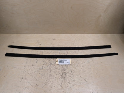 2011-2017 Audi RS5 8T Front Left Right Side Windshield Drip Trim Molding SET 8T0854327A OEM