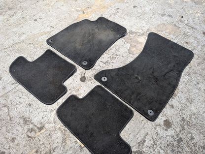 2011-2017 Audi RS5 8T Front Rear Left Right Mat Carpet Floor Mats SET 8K1863691G