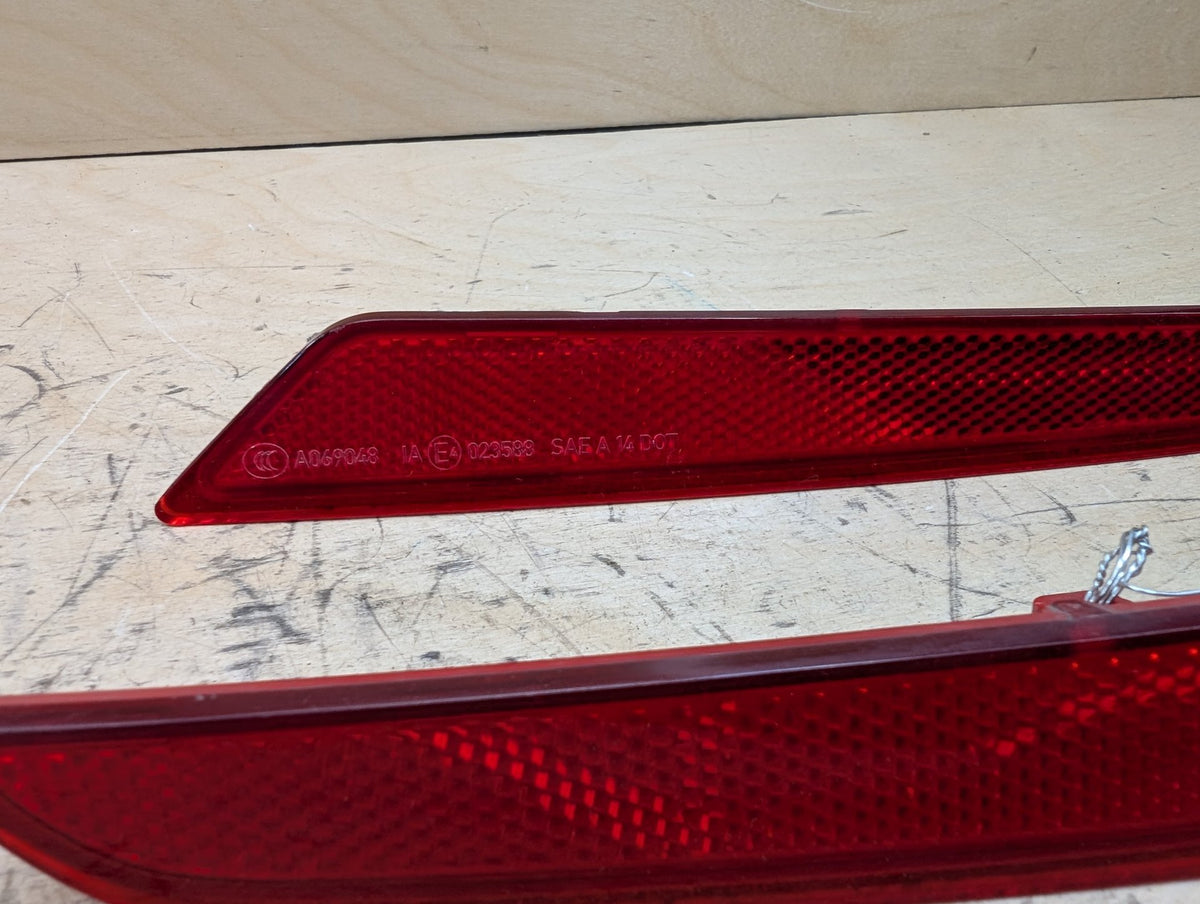 2016-2019 BMW 740i G12 Rear Left Right Bumper Reflectors SET 8063198 OEM