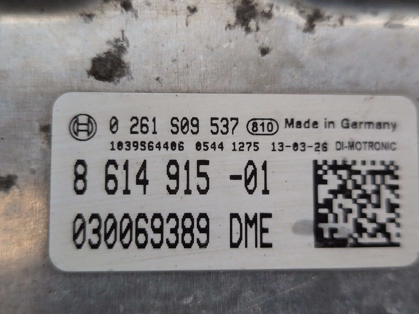 OEM BMW F01 F02 F06 F12 ECU DME Engine N63 Control Unit Module Computer MEVD1728