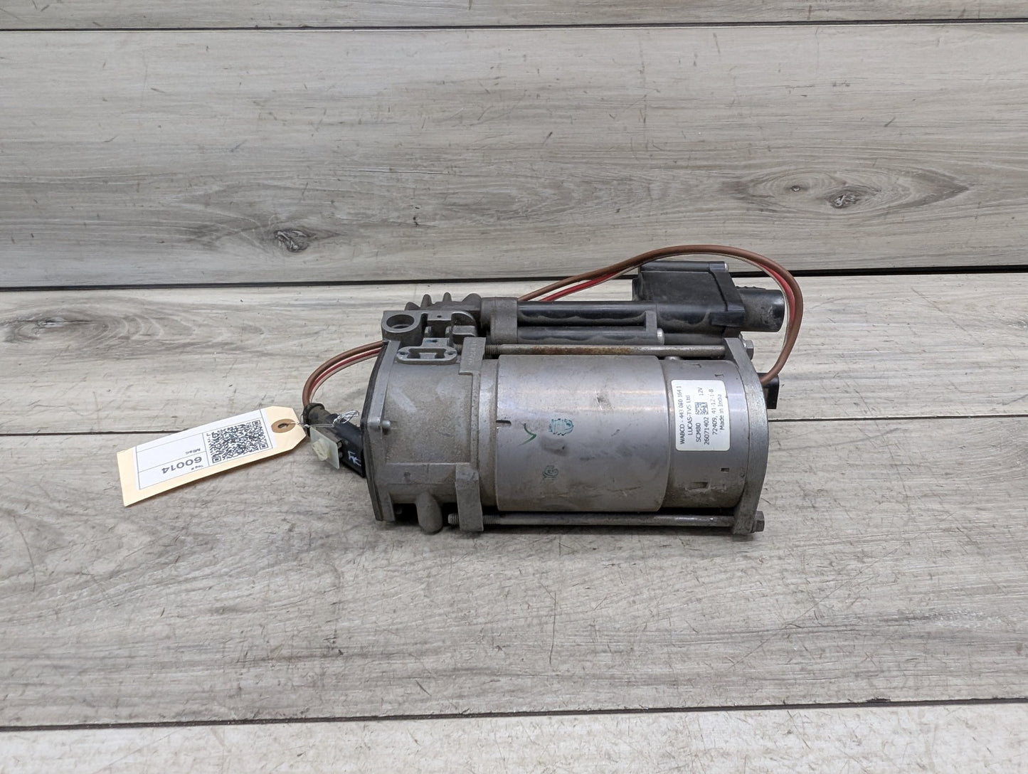 09-15 OEM BMW F01 F02 740 750 760 B7 Rear Air Suspension Compressor Pump Motor