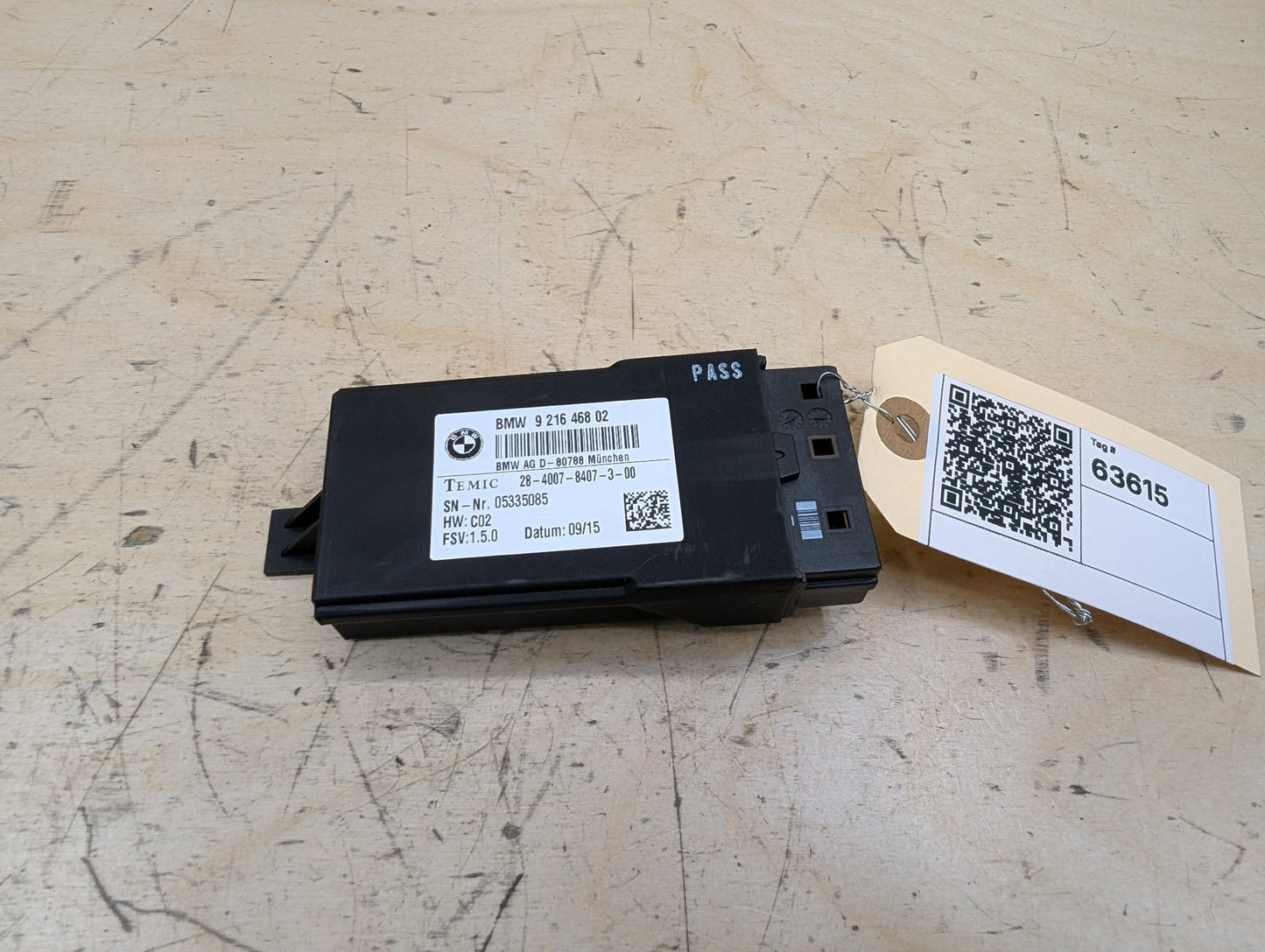 OEM BMW F01 F10 F25 F22 F30 F36 F80 HEATED Left Right Seat Control Module Unit