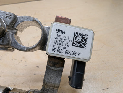 2016-2022 BMW 750i G12 Battery Negative IBS Wire Cable 6821202