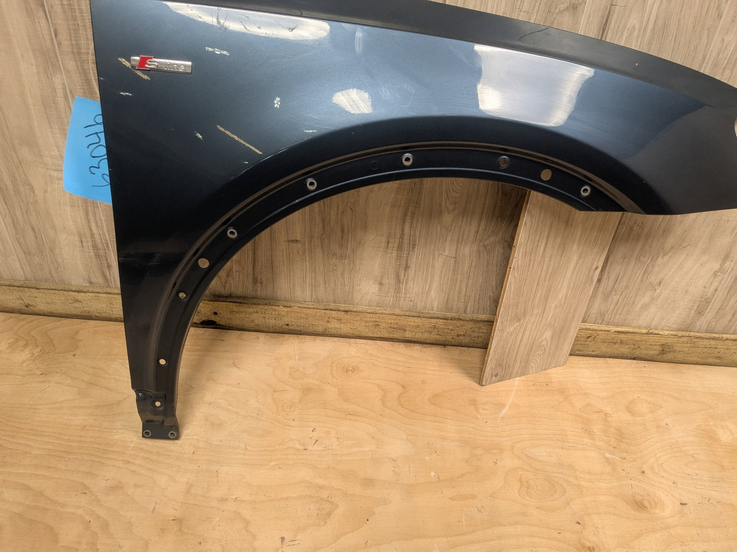 2015-2018 Audi Q3 8U Front Right Passenger Fender Panel Blue D2/X5L