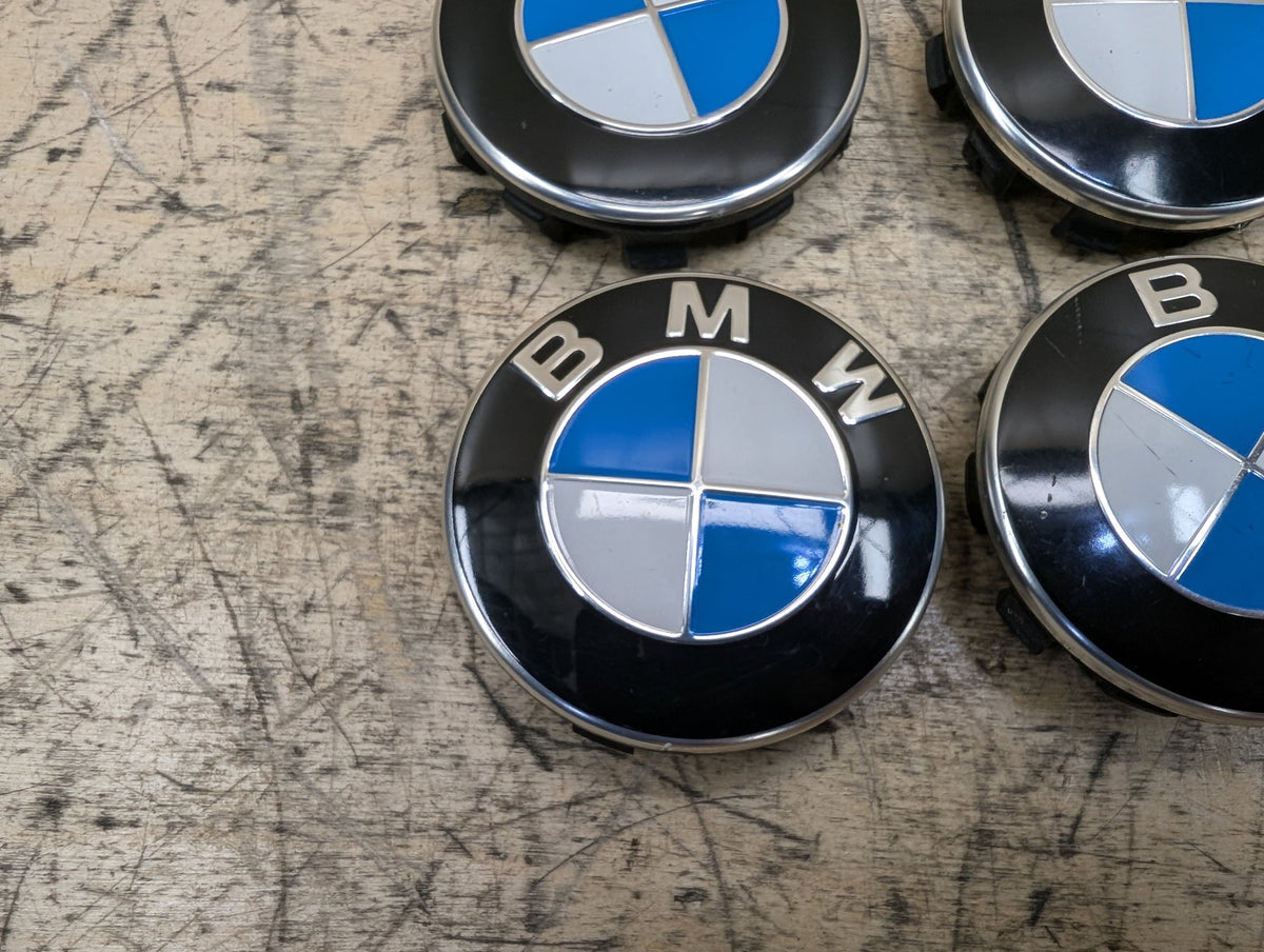 2016-2019 BMW 740i G12 Wheel Rim Hub Center Cap SET 6850834 OEM