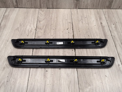 19-21 OEM BMW G20 G21 M340i Front Left Right Door Sill Plate Molding Trim PAIR