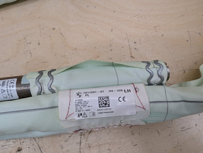 OEM BMW F30 F36 F80 M3 328 335 435 Left Driver Roof Head Curtain Air Bag Airbag