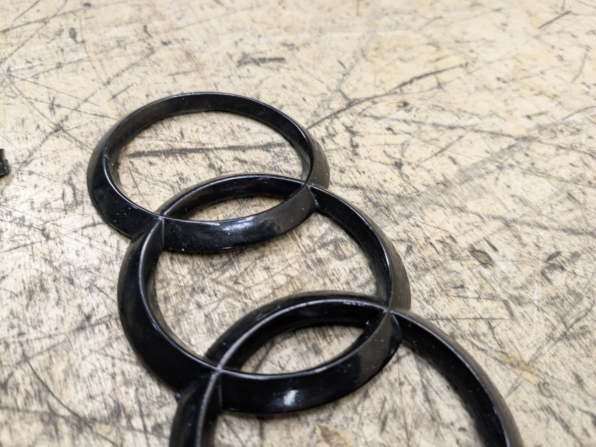2012-2018 Audi A6 C7 Rear Emblem Badge Symbol Logo SET 4G5853742 OEM