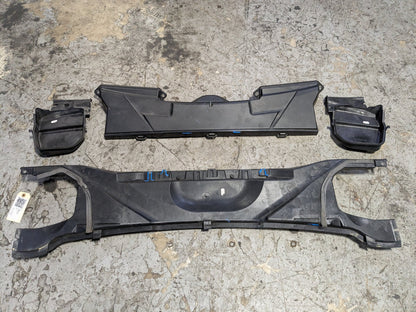 2008-2013 BMW 135i E88 Left Right Side Cowl Covers SET 6925018 OEM