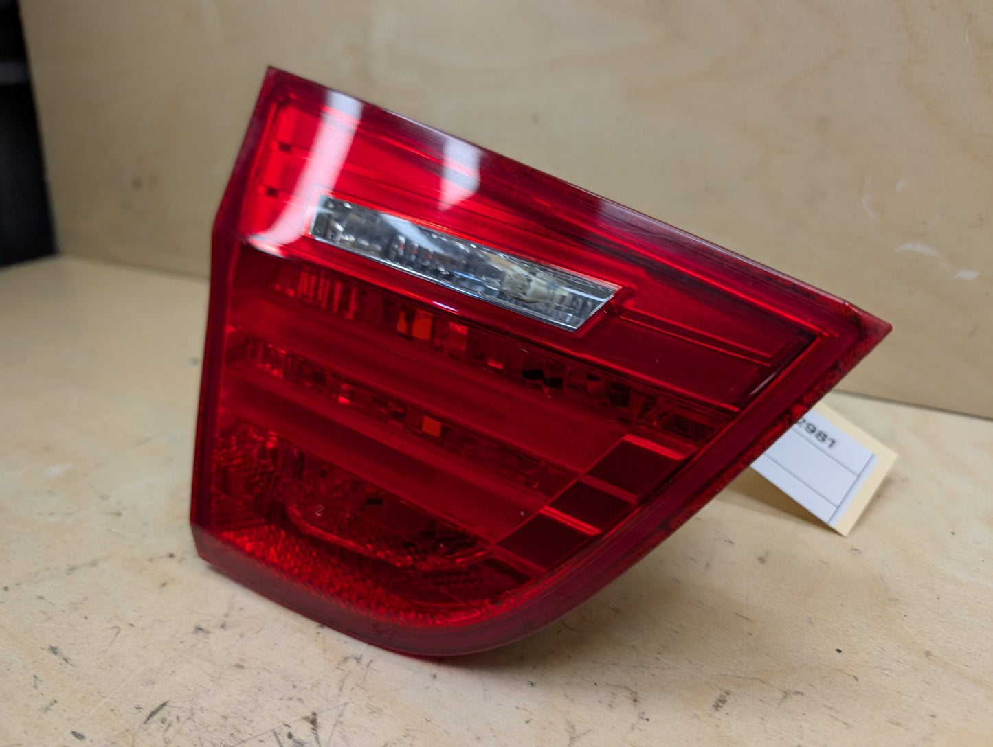 09-11 OEM BMW E90 328 335 M3 LCI Rear Left Driver Side Trunk Inner Tail Light