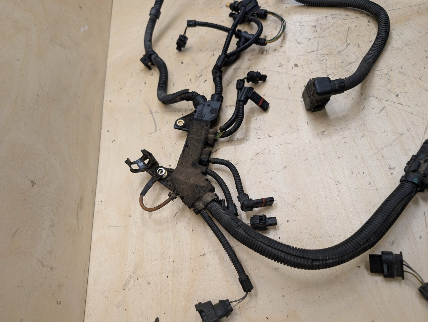 2012-2018 BMW F30 328i N20B20O0 Engine Motor Wiring Wire Harness 8645493