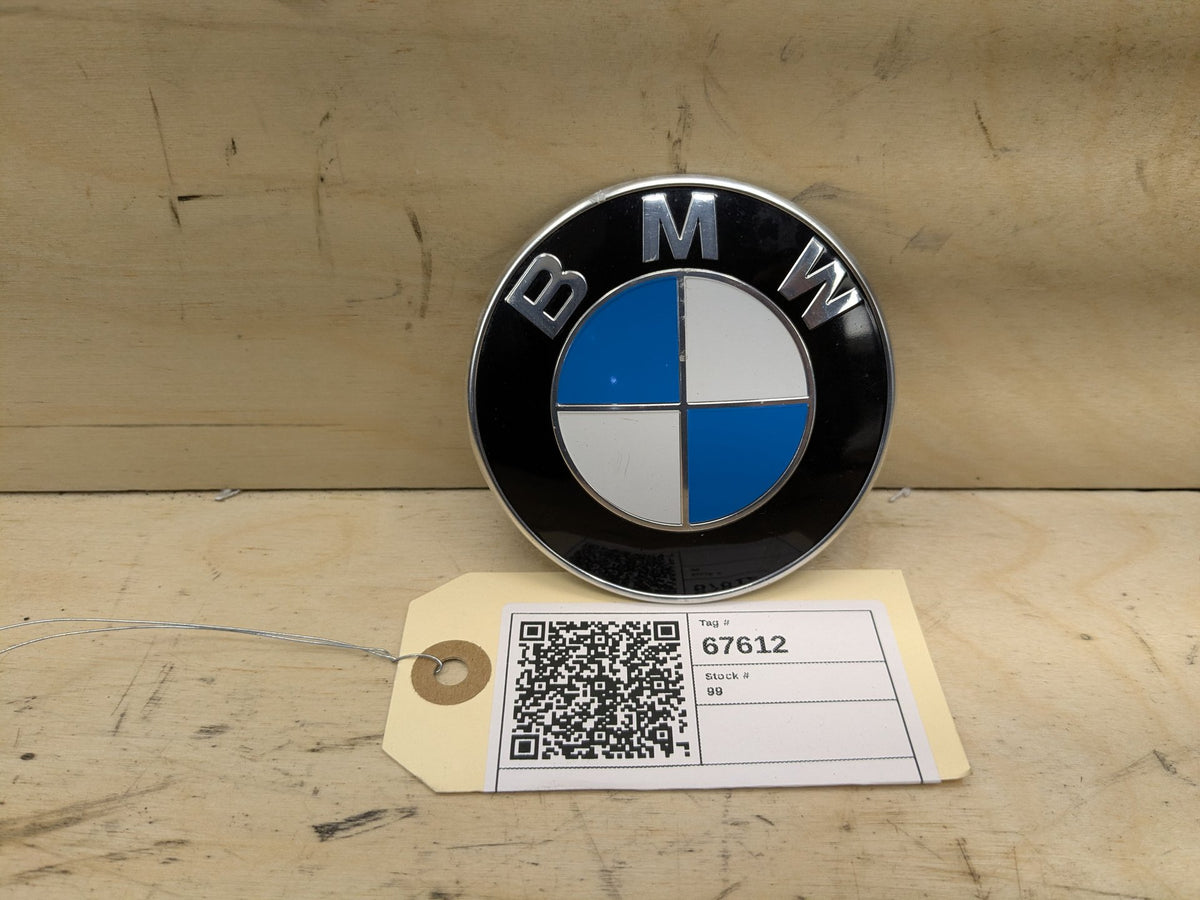 OEM BMW E82 E92 F02 F10 F22 F30 F44 F82 Rear Trunk Lid Round Emblem Logo 82MM