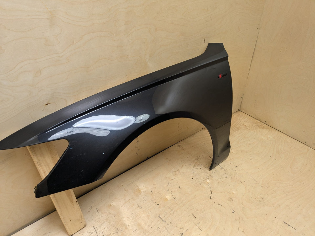 2012-2018 Audi A6 C7 Front Left Driver Fender Panel Black 4N/X7U