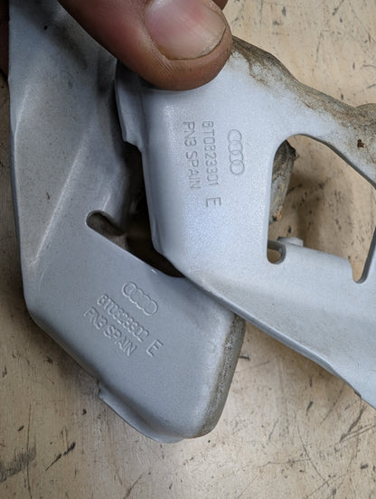 2011-2017 Audi RS5 8T Hood Bonnet Hinges SET 8T0823301E OEM