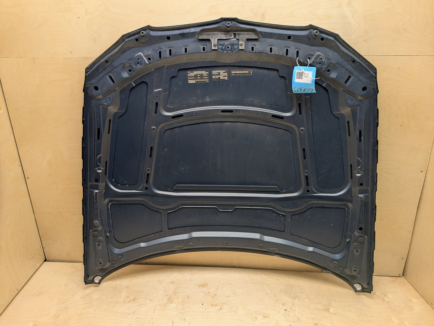 07-10 BMW E92 E93 328i 335i Coupe Convertible Hood Bonnet Panel Blue A35