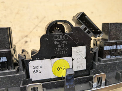 2012-2018 OEM Audi A6 C7 Rear Center Console Heated Seat Control Switch