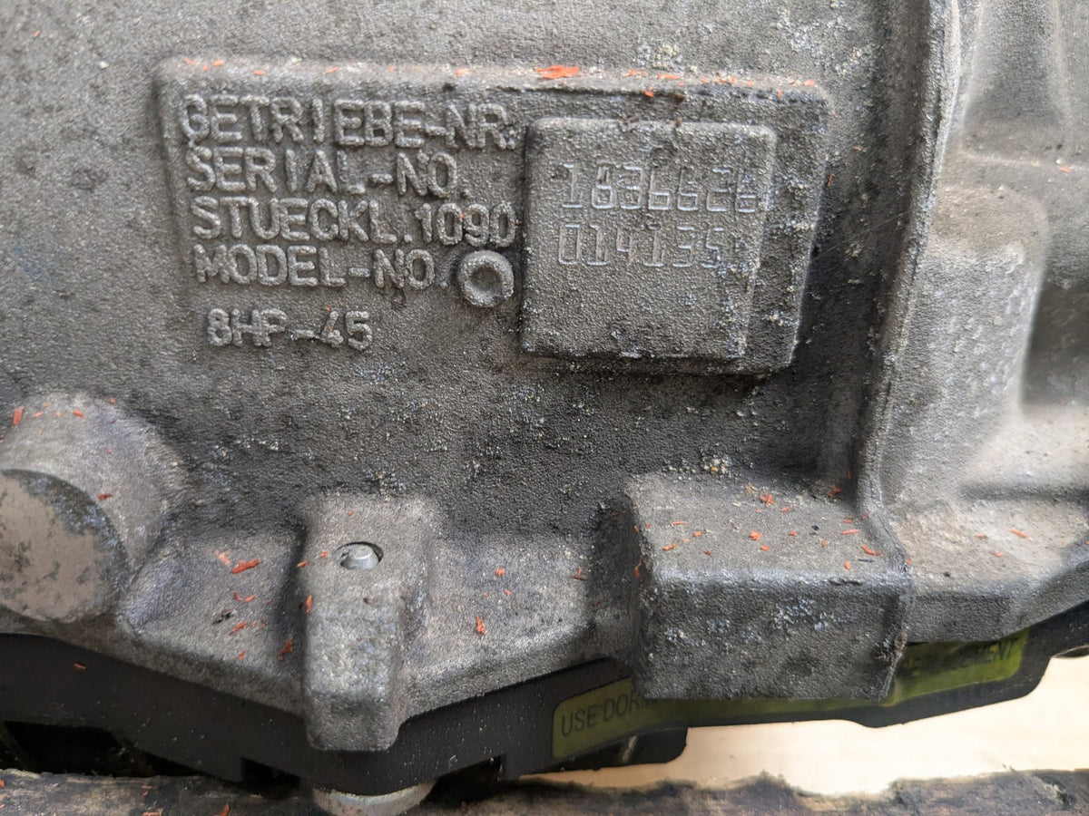 12-18 BMW F30 F32 F36 F25 RWD N20 Automatic Transmission Gearbox 8HP45 176k Mile