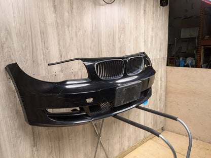 2008-2013 BMW 128i 135i E82 E88 BASE Front Bumper Cover Black SCHWARZ II (668)