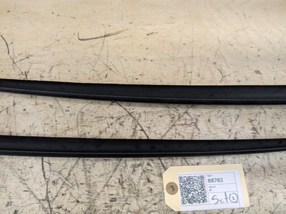 2012-2018 Audi A6 C7 Windshield Drip Trim Molding SET 4G0854326B OEM