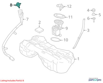 OEM BMW F15 F30 F80 G12 G20 G30 M3 M5 X1 X3 X5 Gas Tank Filler Neck Cap Cover