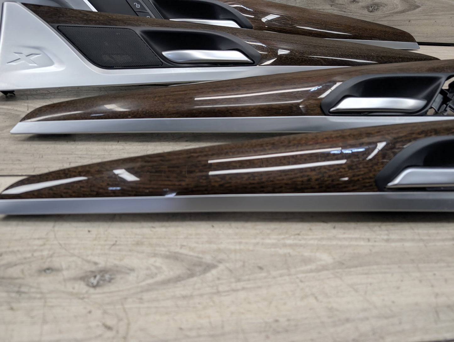 BMW X3 G01 Front Rear Left Right Interior Door Panel Trims Ambient Lighting SET