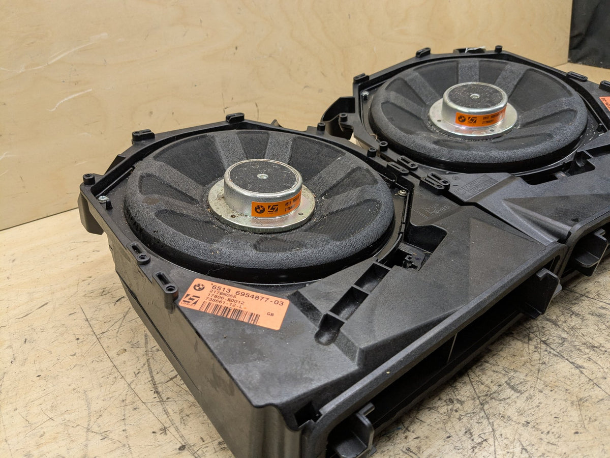 2007-2013 BMW 335i E92 Left Right Seat Speaker Subwoofer SET 6925336 OEM