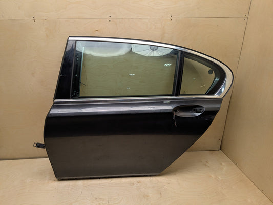 16-22 OEM BMW G11 G12 740 750 Rear Left Driver Door Shell Panel Grey A90