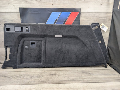2019-2023 BMW X5M F95 Rear Trunk Left Cover Trim Panel Black 5A0B5C7 OEM