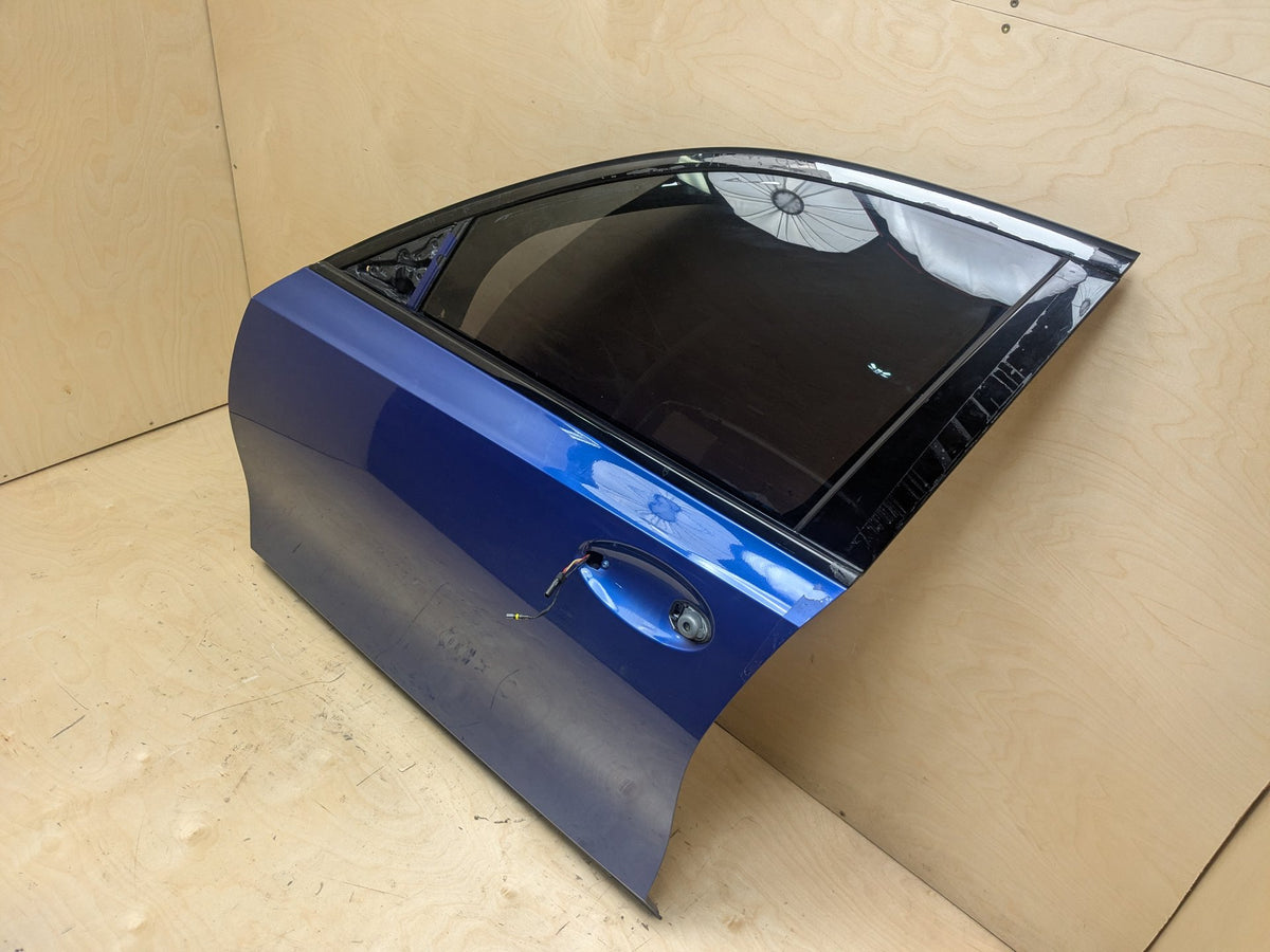 19-26 OEM BMW G20 G80 330 M340 M3 FRONT Left Driver Door Shell Panel Blue C31