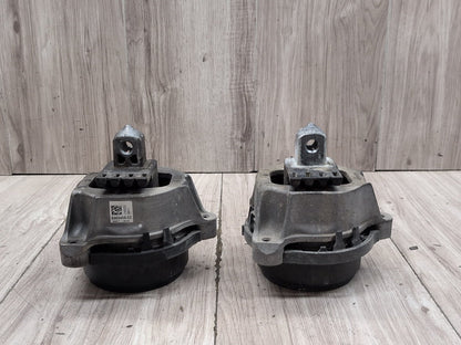 2017-2023 BMW G30 M550i N63B44O2 Left Right Engine Bracket Support Mount SET 6860457