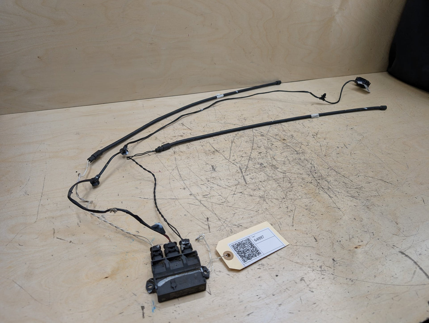 2011-2016 BMW X3 F25 Rear Smart Opener Sensor Module W/ Harness & Strap SET 7429824