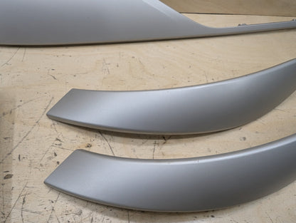 *NOTE 2012-18 BMW F30 Front Rear Left Right Dash Interior Trims SET Satin Silver