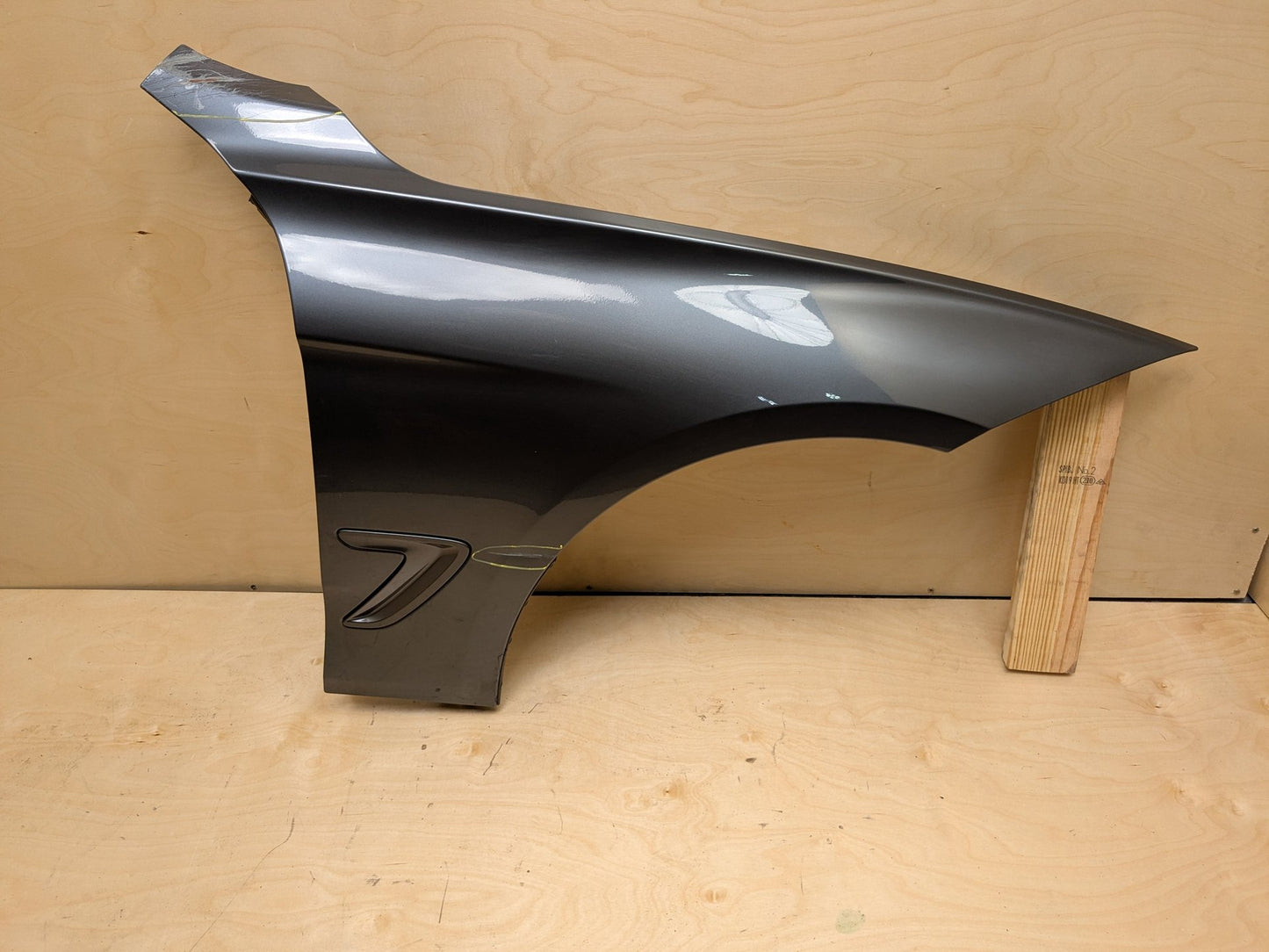 14-19 OEM BMW F34 335 340 GT Right Passenger Fender Panel Grey B39