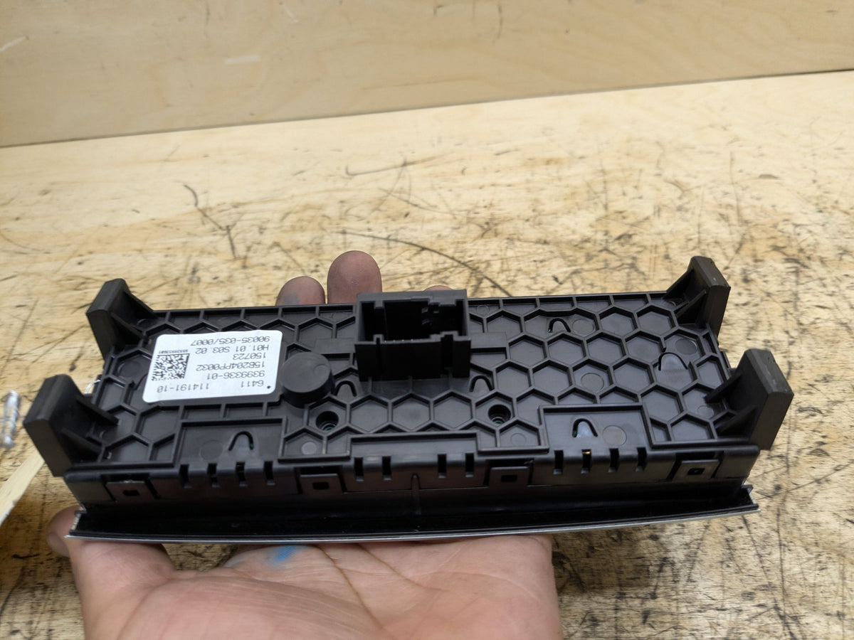 2016-2019 BMW 750i G12 Rear AC Heater Climate Control Switch 9399336 OEM