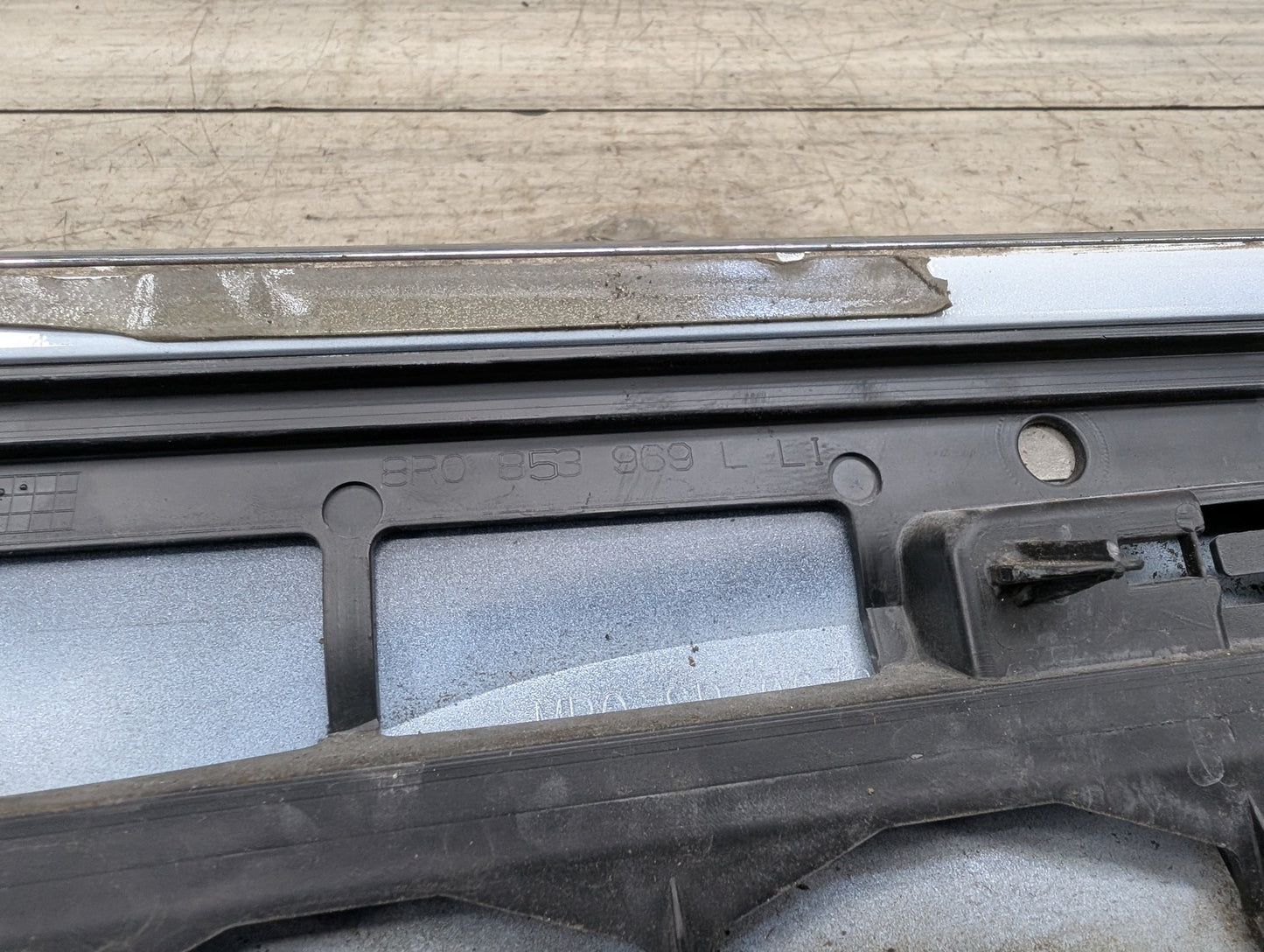 2009 - 2017 Audi Q5 8R Rear Left Driver Exterior Door Trim Molding 8R0853969L EA888