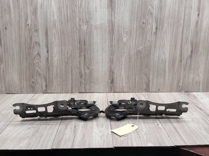 19-24 OEM BMW G20 Front Left Right Bonnet Hood Hinges Black Pair SET