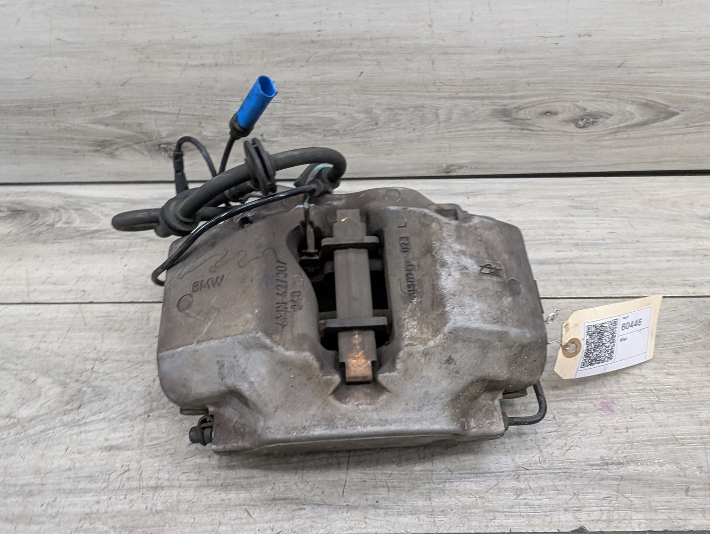 17-20 OEM BMW G11 G12 G30 540 740 750 Front Left Driver Brake Caliper Gray