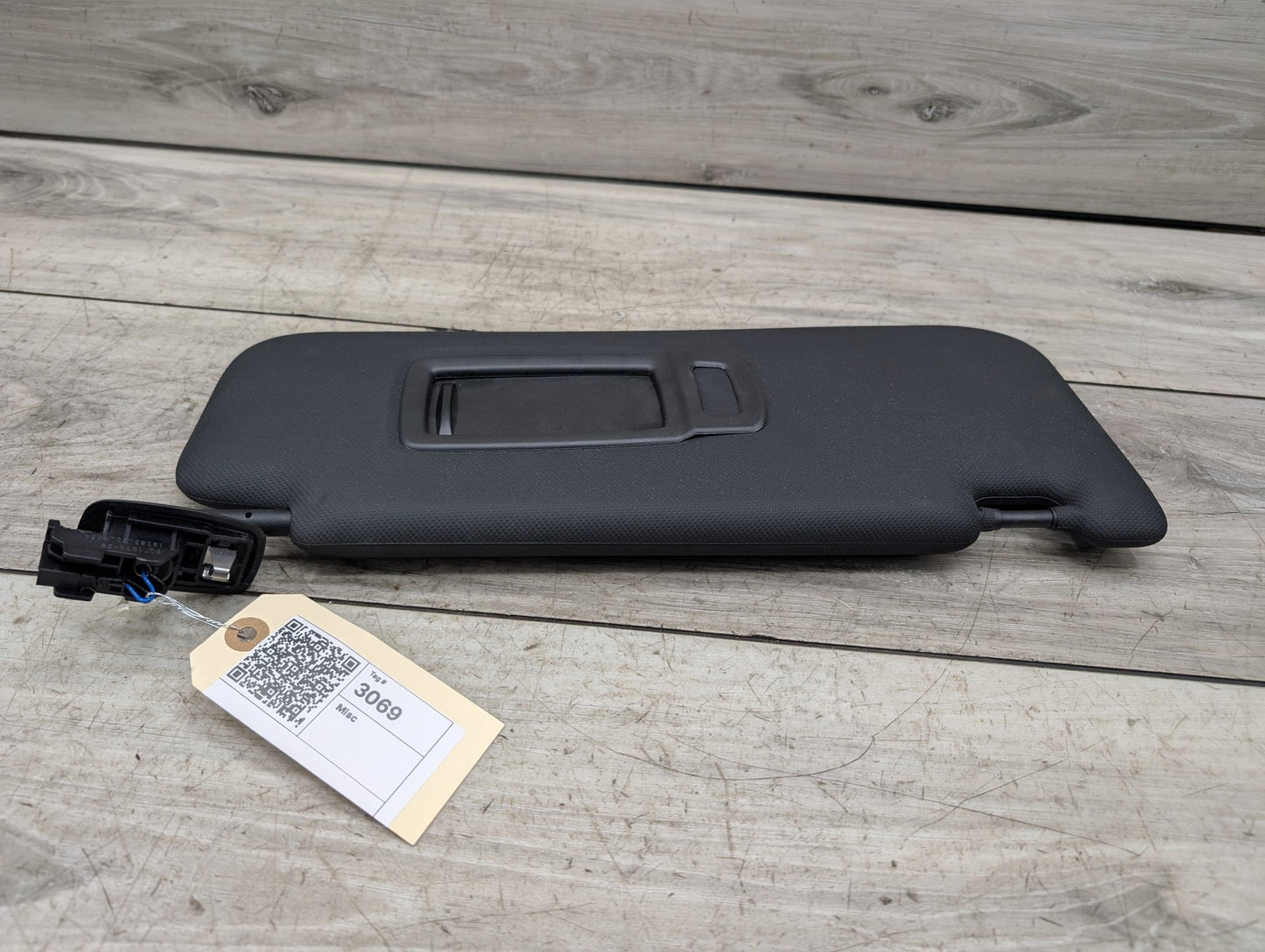 18-21 OEM BMW G01 G02 F97 F98 Right Passenger Side Sun Visor Anthracite Black