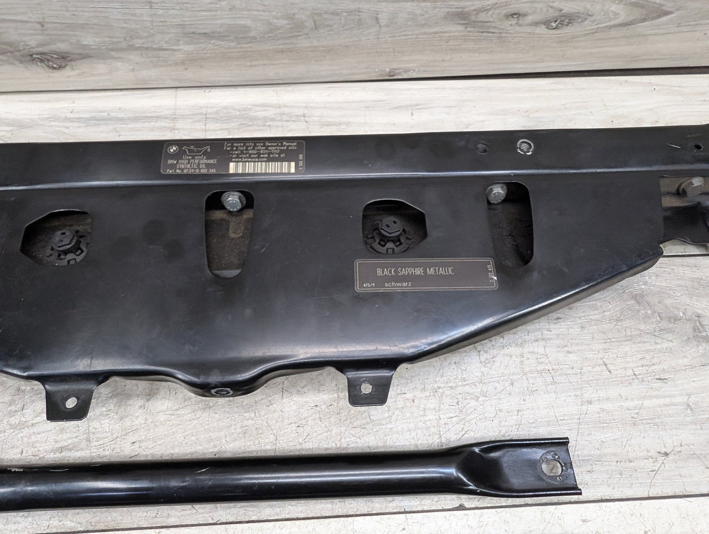 OEM BMW F06 F10 F12 F13 M5 Front Upper Engine Bay Radiator Support Mount Tie Bar
