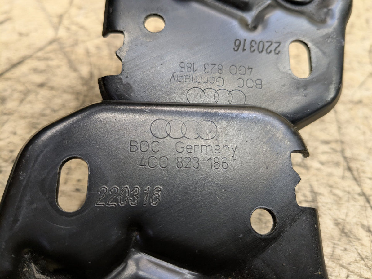 2012-2018 Audi A6 C7 Hood Bonnet Safety Lock Latches SET 4G0823186 OEM