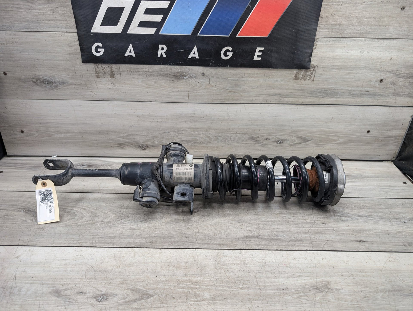 13-15 OEM BMW F01 F02 750 B7 RWD Front Left Suspension Strut Shock VDC