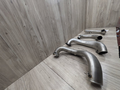 2009-2012 Mercedes-Benz E550 W212 AFTERMARKET Downpipes Down Pipes SET