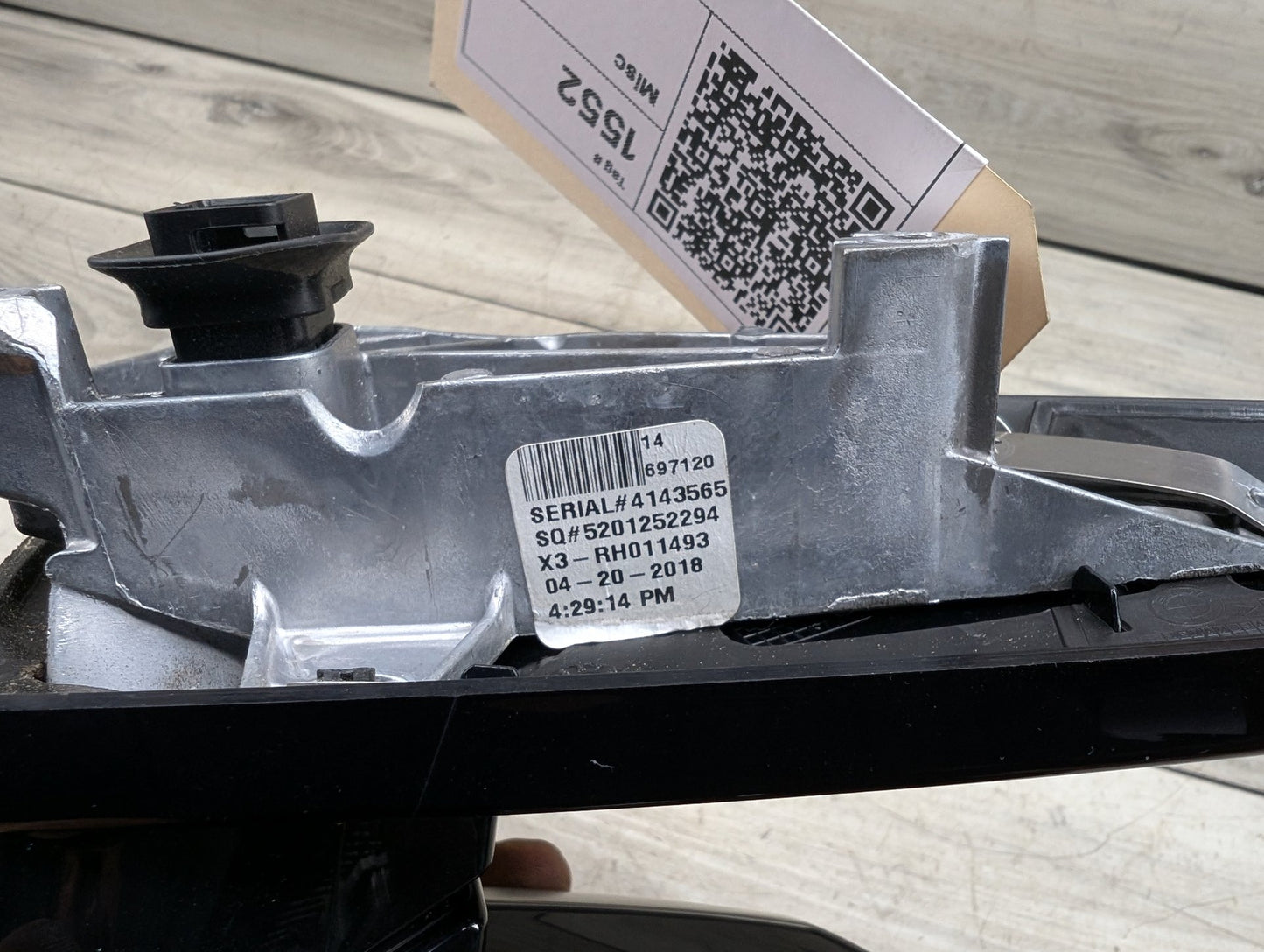 18-24 OEM BMW G01 X3 Right Passenger Side Mirror Heated Memory Auto Dip SHADOW