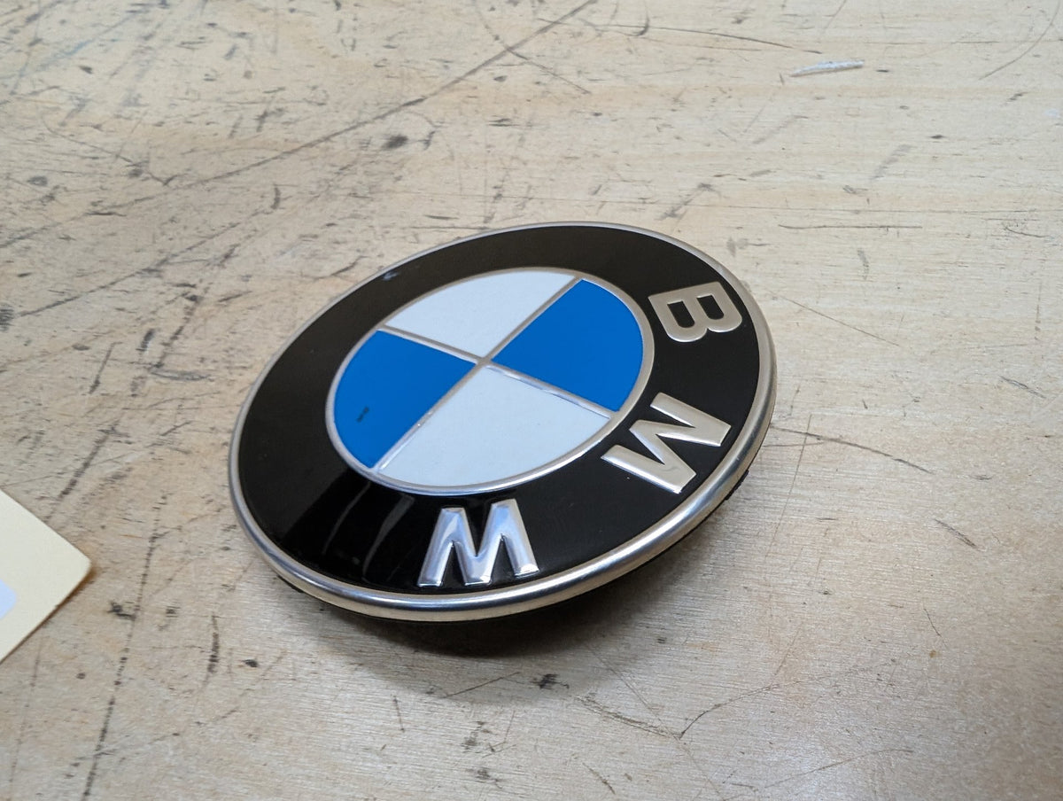 Genuine OEM BMW F39 F90 G20 G30 G80 M3 Bumper Hood Trunk Rear Round Emblem 74mm