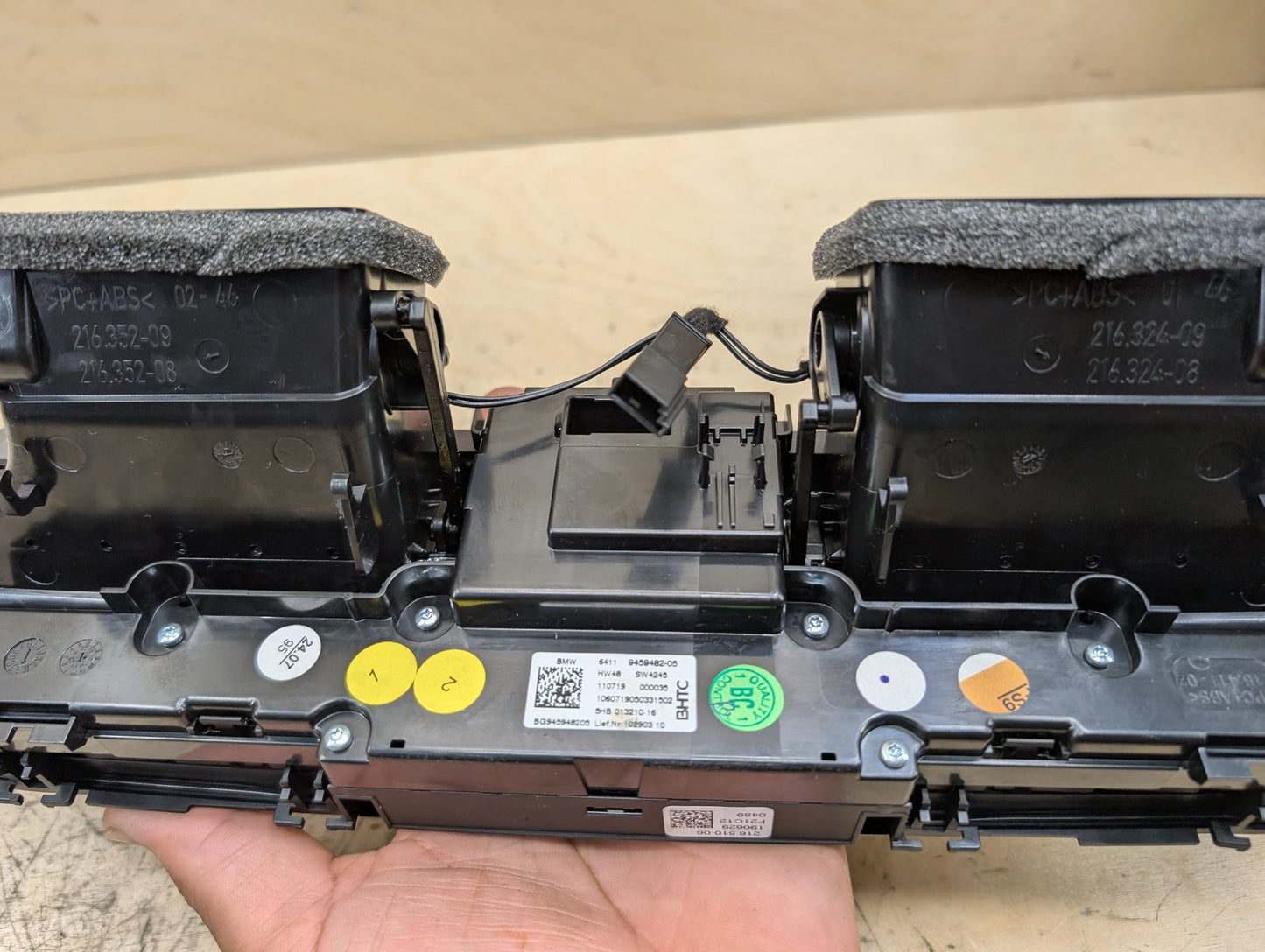 19-21 OEM BMW G20 330 M340 G29 Z4 Dash Center Air Vent Grille AC Control Switch