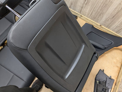 08-13 OEM BMW E82 128 135 COUPE Interior Front Rear Seats Door Panels BLACK