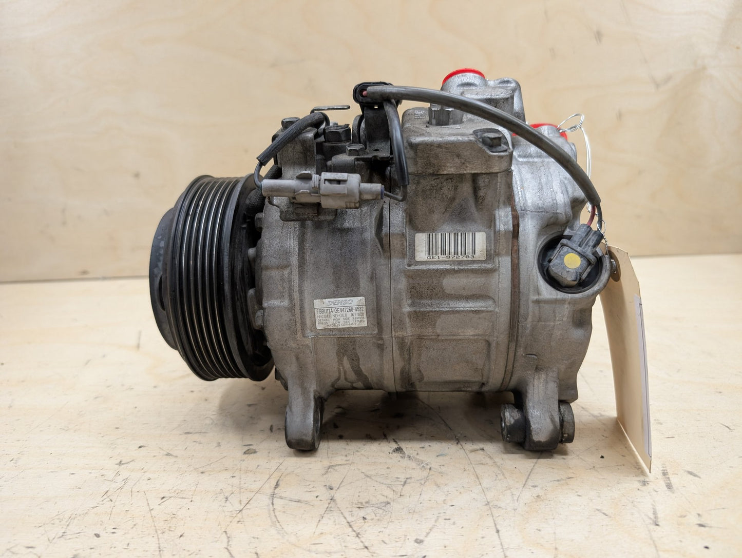 2012-2018 BMW F30 328i N20B20O0 Engine Motor A/C AC Compressor Clutch Pump Pulley 9216466