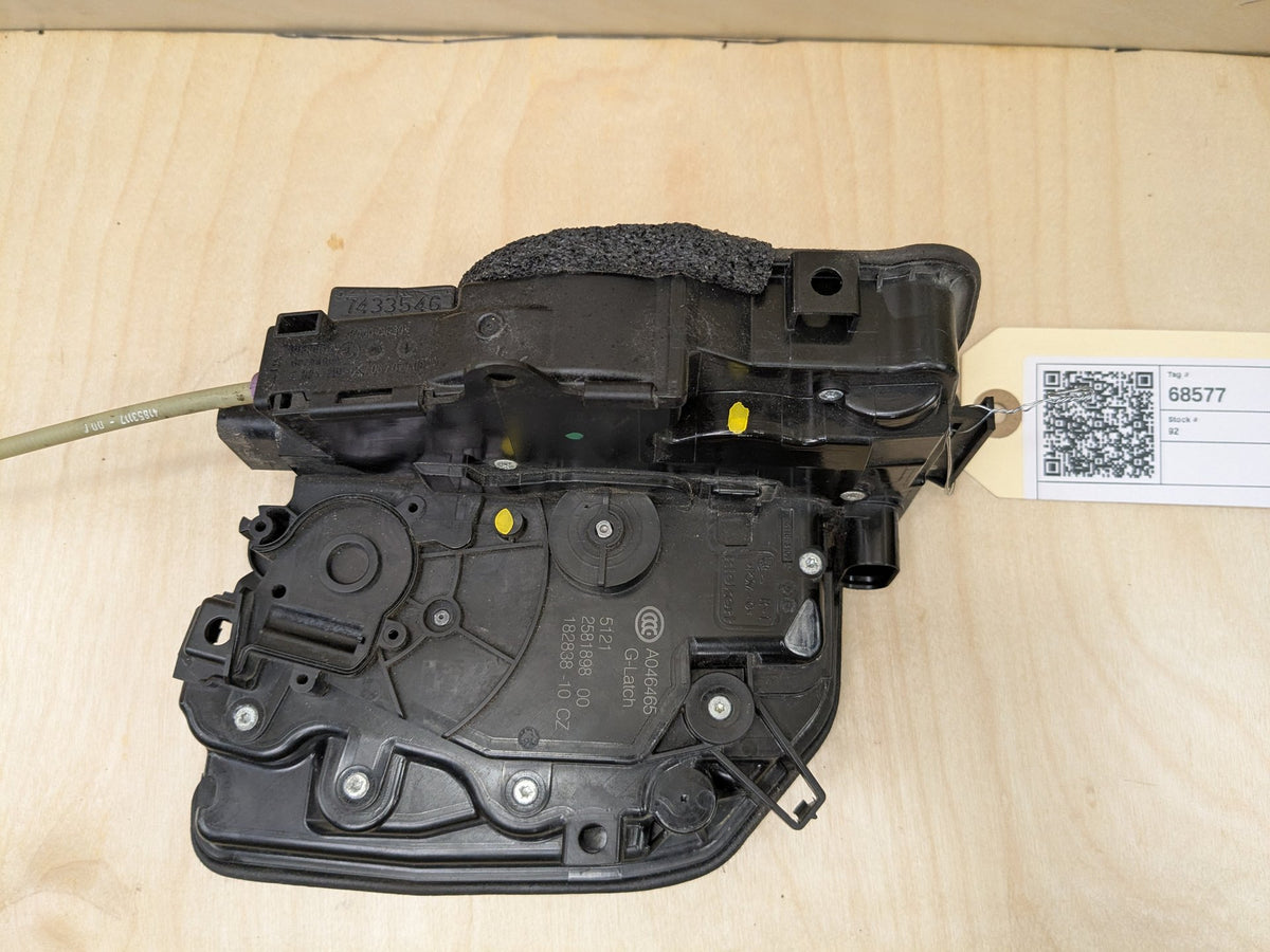 2016-2019 BMW 750Li G12 Rear Right Door Latch Lock Actuator 2581898 OEM
