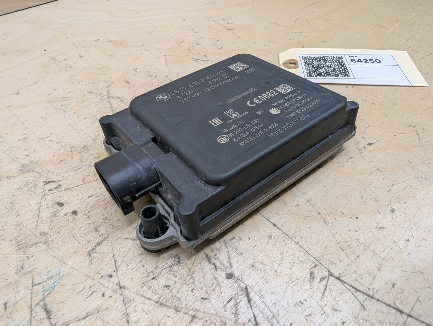 16-19 OEM BMW G11 G12 740i 750i ACC Active Cruise Control Radar Sensor FRR-02