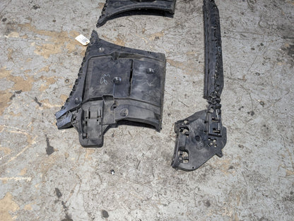 2017-2023 BMW 530i G30 Rear Left Right Center Bumper Support Brackets SET 7387297